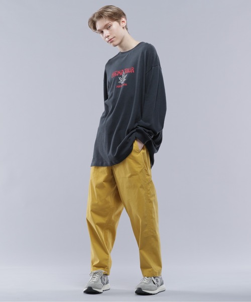 【セール】MANASTASH/マナスタッシュ/HEMP L/S TEE TOUR '95/ヘンプロングスリーブTシャツ ツアー95（Tシャツ/カットソー）｜MANASTASH（マナスタッシュ）