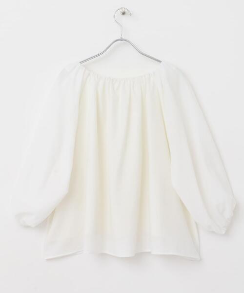 URBAN RESEARCH ROSSO WOMEN(アーバンリサーチ ロッソ)の「2WAYオフショルブラウス(シャツ/ブラウス・レディース・ブラック/ホワイト・FREE)」の13枚目の写真