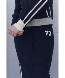 KIRSH LINE POINT KNIT LONG SKIRT キルシー ライトポイント ニット ロングスカート