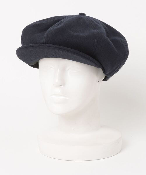 RRL（ダブル アール エル）の「ウールブレンド フェルト ニュースボーイ キャップ（ハンチング/ベレー帽・メンズ・ネイビー系1・L/M）」の4枚目の写真