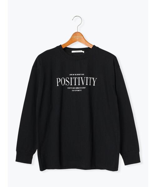 Lugnoncure(ルノンキュール)の「プリントロンT(Tシャツ/カットソー・レディース・オフホワイト/ブラック・F)」の13枚目の写真