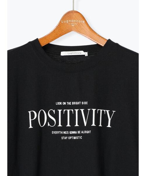 Lugnoncure(ルノンキュール)の「プリントロンT(Tシャツ/カットソー・レディース・オフホワイト/ブラック・F)」の15枚目の写真