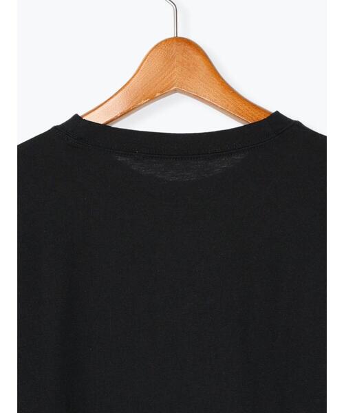 Lugnoncure(ルノンキュール)の「プリントロンT(Tシャツ/カットソー・レディース・オフホワイト/ブラック・F)」の18枚目の写真