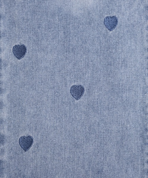 evisu ハート刺繍 ストレートデニム S/M/L/XL レディース デニム ストレート ハート 刺繍 デザイン