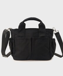 OPAQUE.CLIP | 【撥水加工／2WAY】ギャザーポケットミドルトートバッグ(トートバッグ)