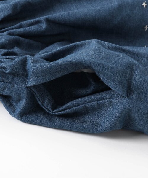 Seraph（セラフ）の「インパンツ付き裾刺繍スカート（スカート・キッズ・ネイビー/ピンク/サックスブルー・80/90/95/100/110/120/130/140）」の14枚目の写真