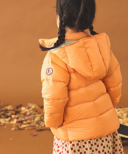 B:MING by BEAMS(ビーミングバイビームス)の「ポケッタブル ダウン ブルゾン(90~160cm)(ダウンジャケット/コート・キッズ・オレンジ系その他4/ネイビー/パープル/ライトグレー/ダークグリーン/ブルー系その他2・90/100/110/120/130/140/150/160)」の12枚目の写真