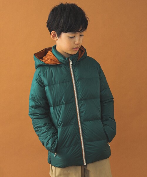 B:MING by BEAMS(ビーミングバイビームス)の「ポケッタブル ダウン ブルゾン(90~160cm)(ダウンジャケット/コート・キッズ・オレンジ系その他4/ネイビー/パープル/ライトグレー/ダークグリーン/ブルー系その他2・90/100/110/120/130/140/150/160)」の14枚目の写真