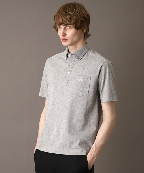 DRESSTERIOR（ドレステリア）の「ドレス鹿の子ポロシャツ（ポロシャツ・メンズ・ネイビー/ピンク/グレー・90/91/92/94）」の13枚目の写真