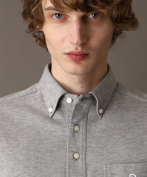 DRESSTERIOR（ドレステリア）の「ドレス鹿の子ポロシャツ（ポロシャツ・メンズ・ネイビー/ピンク/グレー・90/91/92/94）」の16枚目の写真