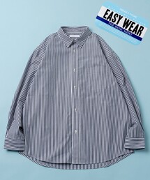 FREAK'S STORE | カラーストライプ ロングスリーブ レギュラーカラーシャツ/イージーウェア/リラックスフィット(シャツ/ブラウス)