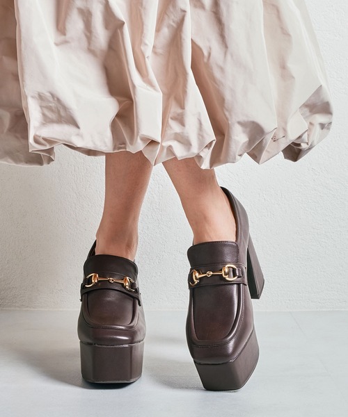 セール】WEB限定 厚底ビットローファー/41291（ローファー）｜ORiental