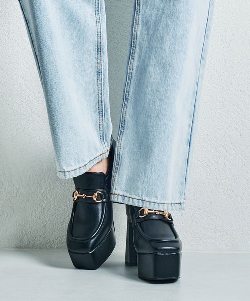 セール】WEB限定 厚底ビットローファー/41291（ローファー）｜ORiental