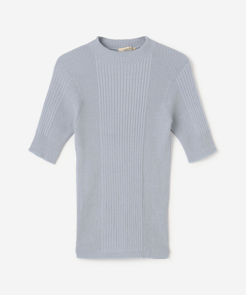 「unfil」 半袖ニット 1 グレー レディース unfil 「unfil」 半袖ニット 1 グレー系その他 レディース