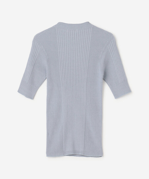 ニット セーター unfil |コットン ハイネック リブニットプルオーバー WOMEN レディース unfil（アンフィル）の「unfil | コットン ハイネック