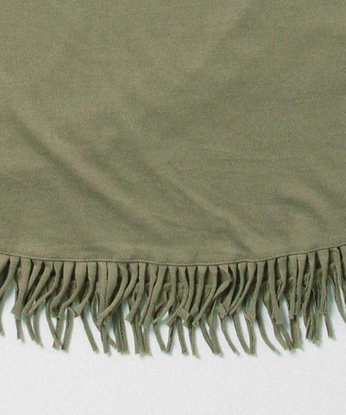 B:MING by BEAMS（ビーミングバイビームス）の「ビーミング by ビームス / フリンジクルー7分丈Tシャツ（Tシャツ/カットソー・メンズ・ホワイト/ブラック/オリーブ・SMALL/LARGE/MEDIUM）」の18枚目の写真