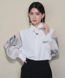 HARE | ソデシシュウシアーキリカエシャツ(HARE)(シャツ/ブラウス)