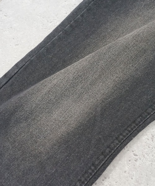 【セール】ビンテージメイクワイドフレアデニムパンツ（デニムパンツ）｜Shoowtime（ショウタイム）