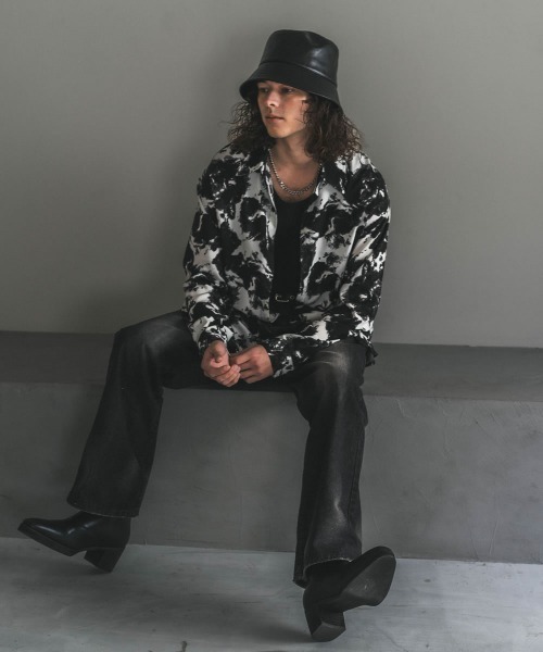 【セール】ビンテージメイクワイドフレアデニムパンツ（デニムパンツ）｜Shoowtime（ショウタイム）