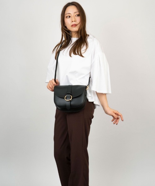 MARCO BIANCHINI（マルコビアンチーニ）の「【MARCO BIANCHINI/マルコビアンキーニ】ショルダーバッグ（ショルダーバッグ・レディース・ブラック/チャコールグレー/ブラウン・FREE）」の21枚目の写真