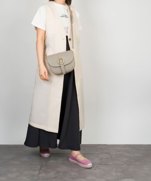 MARCO BIANCHINI（マルコビアンチーニ）の「【MARCO BIANCHINI/マルコビアンキーニ】ショルダーバッグ（ショルダーバッグ・レディース・ブラック/チャコールグレー/ブラウン・FREE）」の12枚目の写真