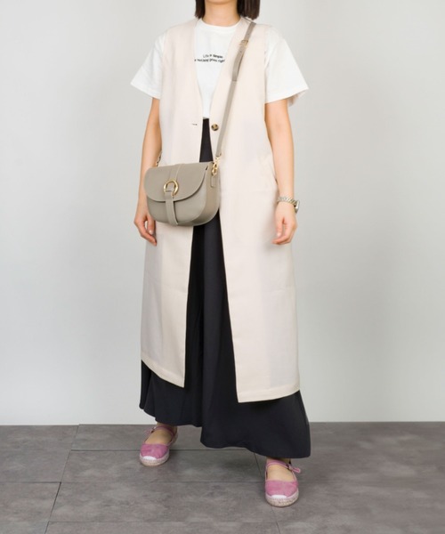 MARCO BIANCHINI（マルコビアンチーニ）の「【MARCO BIANCHINI/マルコビアンキーニ】ショルダーバッグ（ショルダーバッグ・レディース・ブラック/チャコールグレー/ブラウン・FREE）」の13枚目の写真