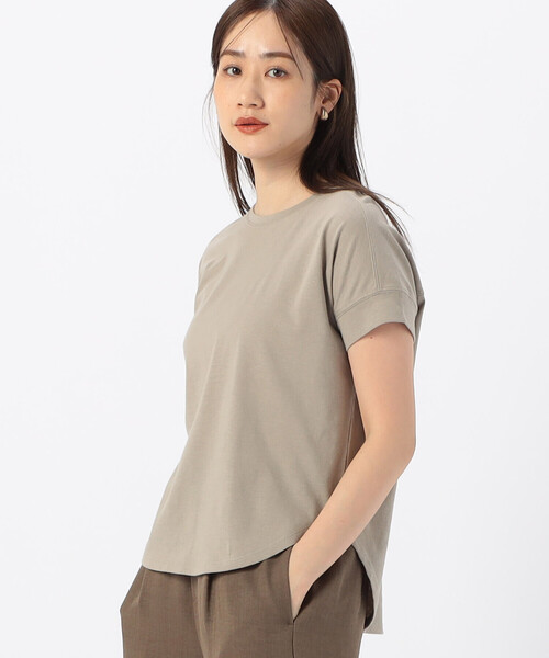 COMME CA ISM(コムサイズム)の「ニュアンスカラー Tシャツ(Tシャツ/カットソー・レディース・ミント/アイボリー/サックスブルー/グレイッシュベージュ・SMALL/MEDIUM/LARGE)」の20枚目の写真