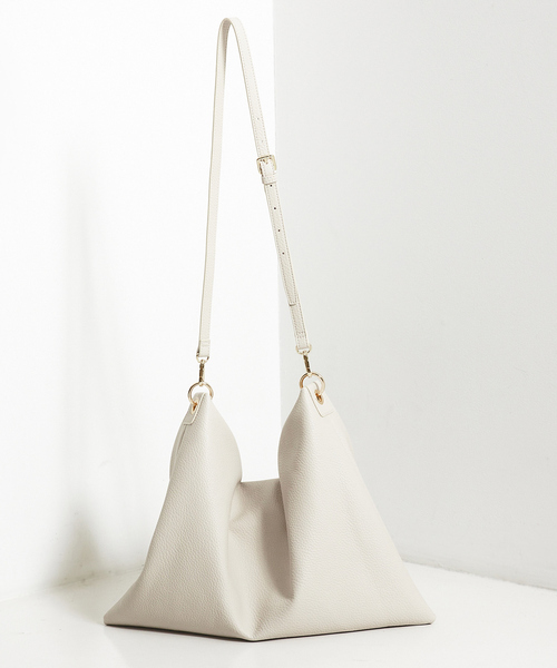 LOWELL things（ロウェル　シングス）の「※旧品使用禁止　Resin-T/アクリルホーボショルダーバッグ 24SS（トートバッグ・レディース・アイボリー/ブラック/セージグリーン・フリー）」の6枚目の写真