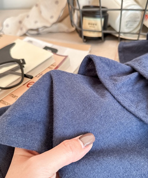 aimoha（アイモハ）の「【aimoha-KIDS-】フリルカラートップス（Tシャツ/カットソー・キッズ・ダークグレー/ネイビー・80/90/100/110/120/130）」の10枚目の写真