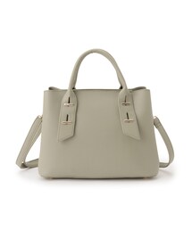 ITS'DEMO | ◆【仕分けしやすい／底鋲付き】メタルパーツ2WAYトート(トートバッグ)