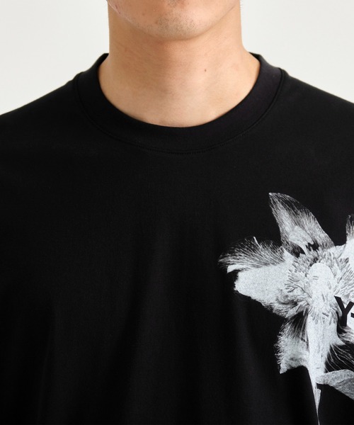 ワイズ ヨウジヤマモト 23AW シワ加工グレンチェックロングスリーブT