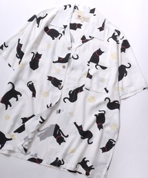 Rayon Aloha Shirt/レーヨン アロハシャツ 総柄シャツ オープンカラーシャツ