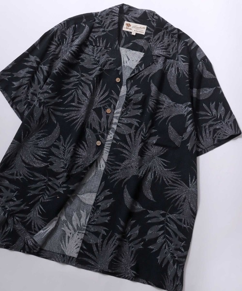 セール】Rayon Aloha Shirt/レーヨン アロハシャツ 総柄シャツ