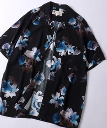 SITRY | Rayon Aloha Shirt/レーヨン アロハシャツ 総柄シャツ オープンカラーシャツ(シャツ/ブラウス)