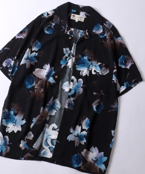 SITRY（シトリー）の「Rayon Aloha Shirt/レーヨン アロハシャツ 総柄シャツ オープンカラーシャツ（シャツ/ブラウス・メンズ・ホワイト系その他6/グリーン系その他/グリーン系その他2/グレー系その他/ベージュ系その他/ブルー系その他/ホワイト系その他5/ホワイト系その他4/ホワイト系その他3/ホワイト系その他2/ホワイト系その他/ブラック系その他/ブラウン系その他/ベージュ系その他3/ベージュ系その他2/ブラック系その他6/ブラック系その他5/ブラック系その他4/ブラック系その他3/ブラック系その他2/ブラック系1/ホワイト系/ブラック系/ベージュ系その他4/ブラック系その他7/グレー系その他2/ホワイト系その他7・M/LL/L）」の10枚目の写真