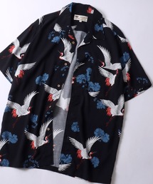Rayon Aloha Shirt/レーヨン アロハシャツ 総柄シャツ オープンカラーシャツ