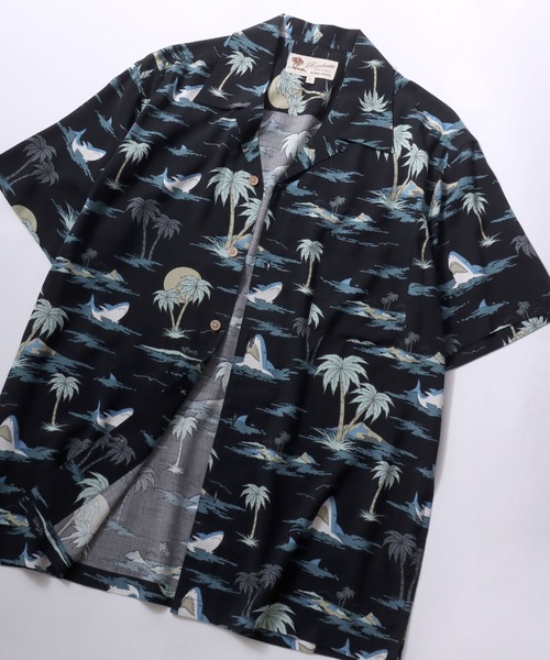 SITRY（シトリー）の「Rayon Aloha Shirt/レーヨン アロハシャツ 総柄シャツ オープンカラーシャツ（シャツ/ブラウス・メンズ・ホワイト系その他6/グリーン系その他/グリーン系その他2/グレー系その他/ベージュ系その他/ブルー系その他/ホワイト系その他5/ホワイト系その他4/ホワイト系その他3/ホワイト系その他2/ホワイト系その他/ブラック系その他/ブラウン系その他/ベージュ系その他3/ベージュ系その他2/ブラック系その他6/ブラック系その他5/ブラック系その他4/ブラック系その他3/ブラック系その他2/ブラック系1/ホワイト系/ブラック系/ベージュ系その他4/ブラック系その他7/グレー系その他2/ホワイト系その他7・M/LL/L）」の15枚目の写真