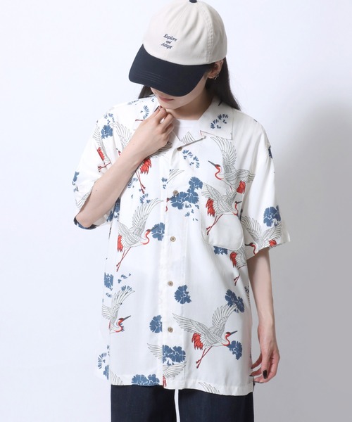 セール】Rayon Aloha Shirt/レーヨン アロハシャツ 総柄シャツ セール】Rayon Aloha Shirt/レーヨン アロハシャツ 総柄シャツ