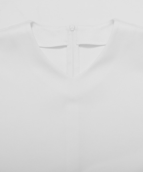 tシャツ ドットチュールドッキングフレンチトップス レディース セール】ドットチュールドッキングフレンチトップス（Tシャツ