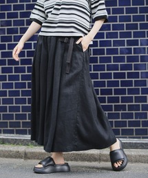 niko and... | FINEリネンプリーツスカート(スカート)