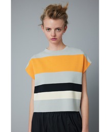 HeRIN.CYE（ヘリンドットサイ）の「Multi border tops マルチ