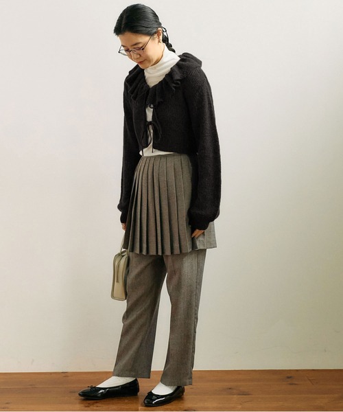 【セール】mimi frill cardigan（ニット/セーター）｜fig Ｌondon（フィグロンドン）