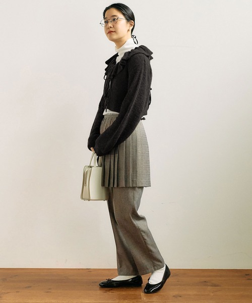 【セール】mimi frill cardigan（ニット/セーター）｜fig Ｌondon（フィグロンドン）