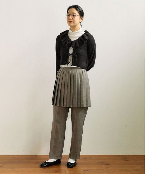 【セール】mimi frill cardigan（ニット/セーター）｜fig Ｌondon（フィグロンドン）