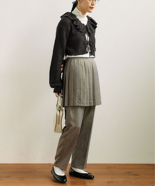 【セール】mimi frill cardigan（ニット/セーター）｜fig Ｌondon（フィグロンドン）