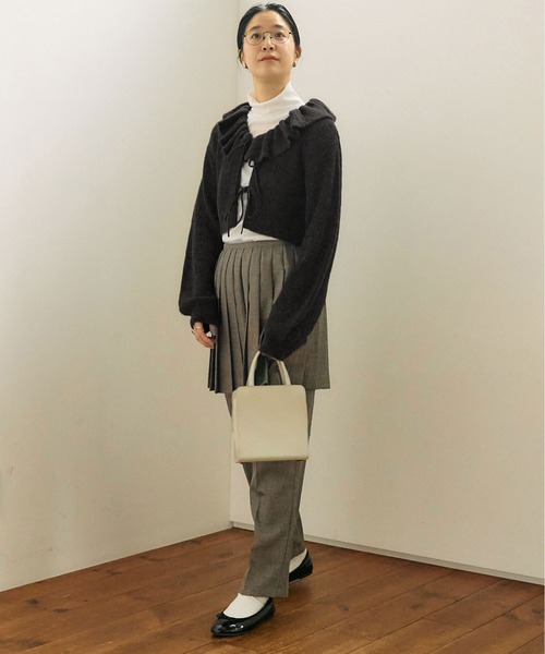 【セール】mimi frill cardigan（ニット/セーター）｜fig Ｌondon（フィグロンドン）