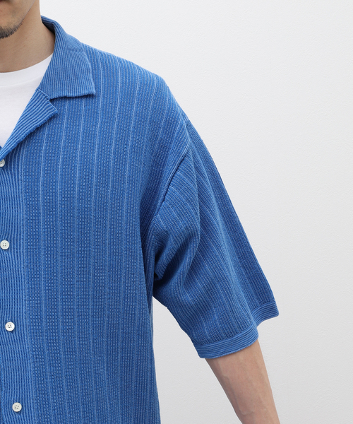 Coohem（コーヘン）の「COOHEM COTTON STRIPE KNIT S/T（ニット