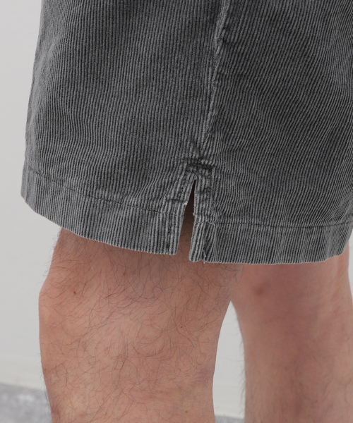SAVE KHAKI UNITED（セーブカーキユナイテッド）の「SAVE KHAKI UNITED / CORDUROY EASY SHORT（その他パンツ・メンズ・ブラック系その他/チャコールグレー/サックスブルー/ピンク/ベージュ・MEDIUM/X-LARGE/LARGE）」の14枚目の写真