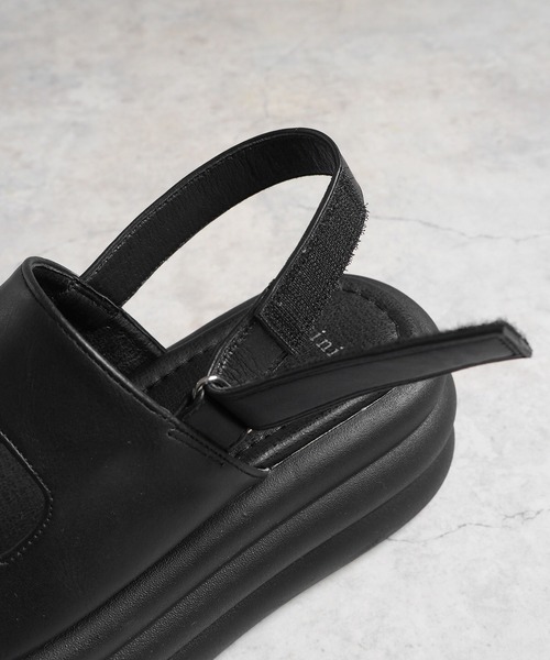 minia（ミニア）の「コノジサンダル（サンダル・レディース・ブラック/シルバー/パイソン/レオパード・M/L/LL/S）」の14枚目の写真