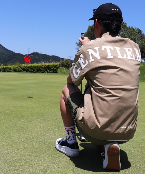 【美品】FR2 GOLF ブルゾン ジャケット ベージュ　M メンズ　ゴルフ 2025年最新】FR2 ジャケットの人気アイテム - メルカリ